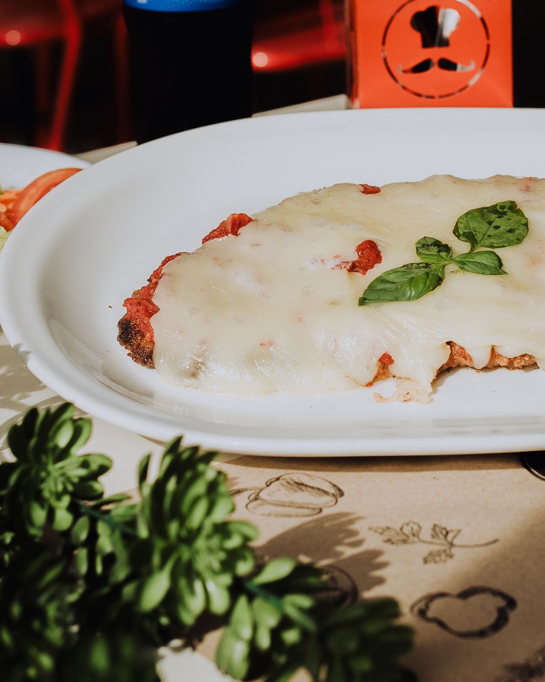 Milanesa napolitana